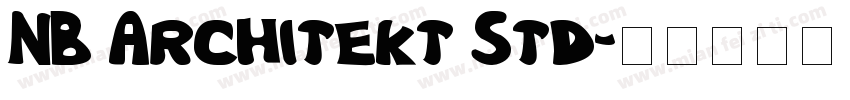 NB Architekt Std字体转换